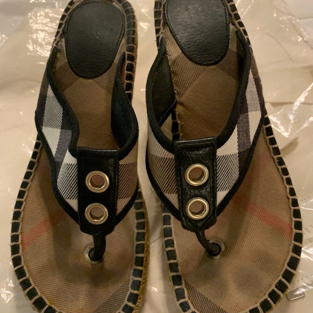 Burberry wedges